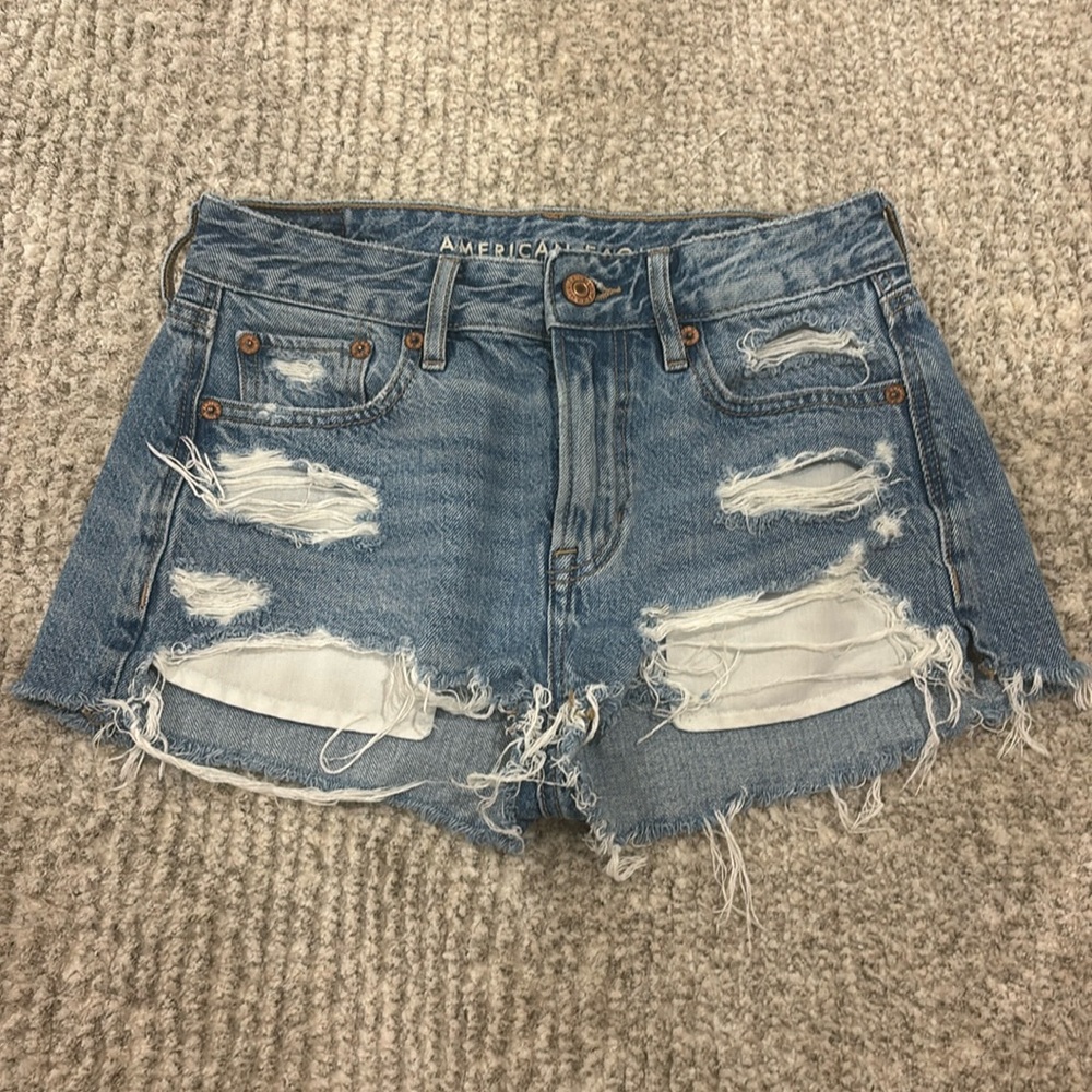 American eagle jean shorts